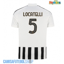 Camisa de time de futebol Juventus Manuel Locatelli #5 Replicas 1º Equipamento 2026-27 Manga Curta
